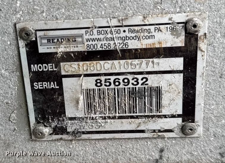 image for item EG1957 2017 Ford F350 XL Ext. Cab utility bed pickup truck