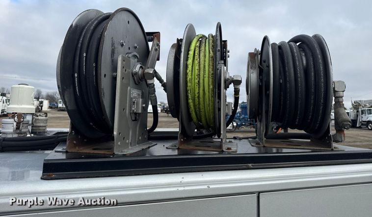 image for item EG1957 2017 Ford F350 XL Ext. Cab utility bed pickup truck