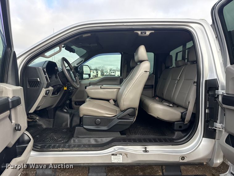 image for item EG1957 2017 Ford F350 XL Ext. Cab utility bed pickup truck