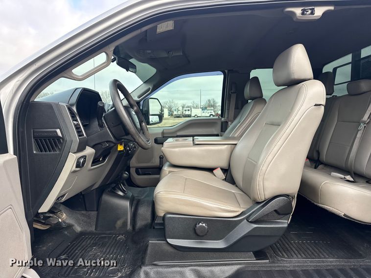 image for item EG1957 2017 Ford F350 XL Ext. Cab utility bed pickup truck