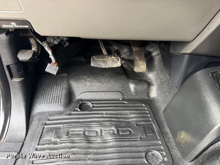 image for item EG1957 2017 Ford F350 XL Ext. Cab utility bed pickup truck