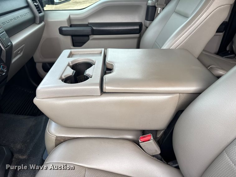 image for item EG1957 2017 Ford F350 XL Ext. Cab utility bed pickup truck