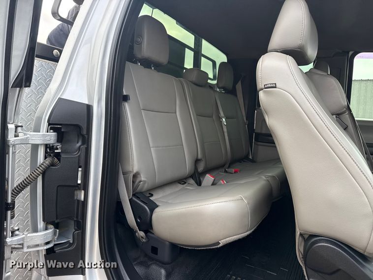 image for item EG1957 2017 Ford F350 XL Ext. Cab utility bed pickup truck