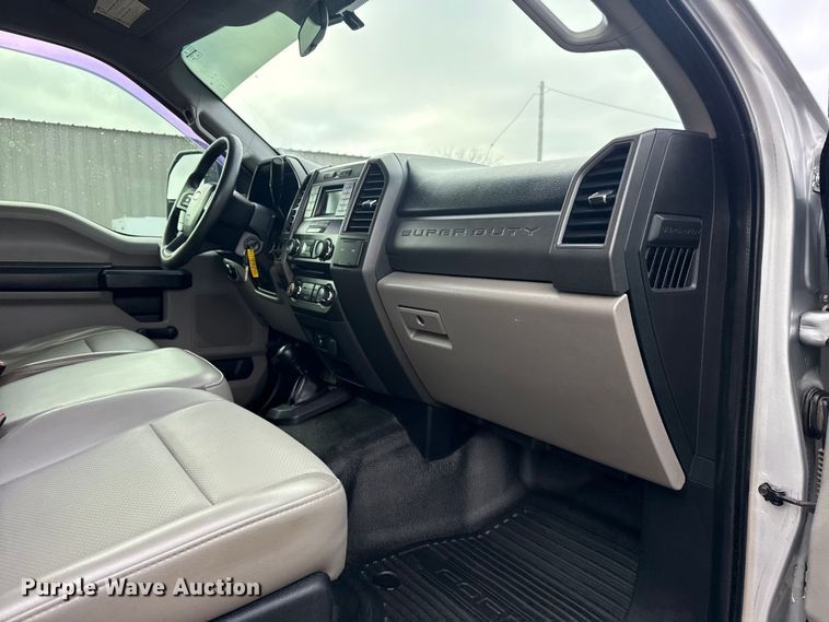 image for item EG1957 2017 Ford F350 XL Ext. Cab utility bed pickup truck