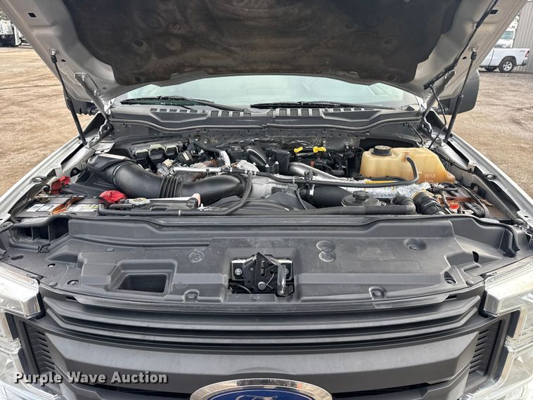 image for item EG1957 2017 Ford F350 XL Ext. Cab utility bed pickup truck