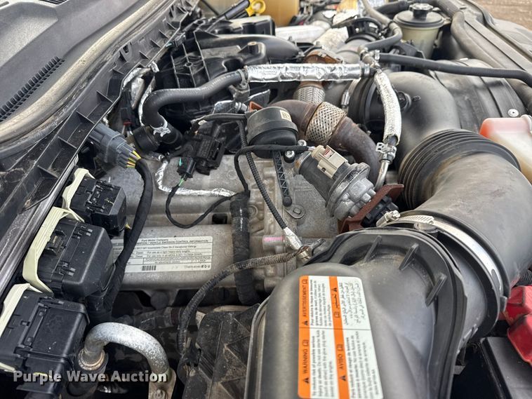 image for item EG1957 2017 Ford F350 XL Ext. Cab utility bed pickup truck