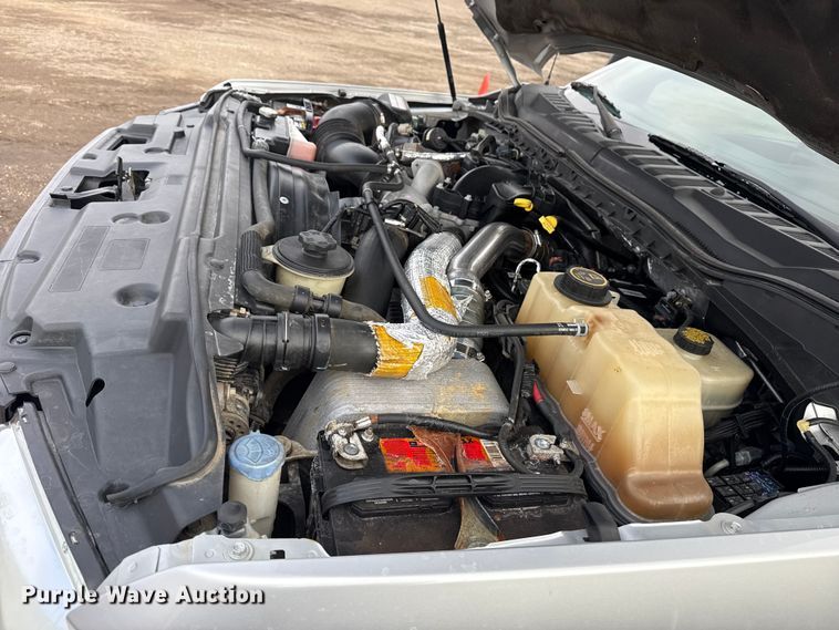 image for item EG1957 2017 Ford F350 XL Ext. Cab utility bed pickup truck