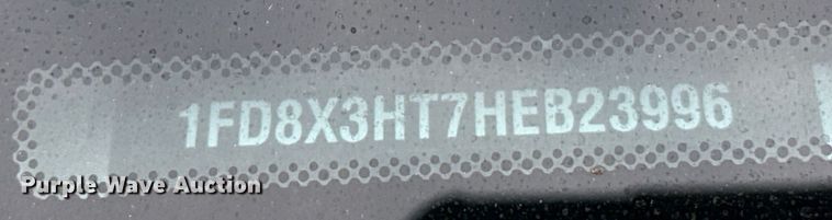 image for item EG1957 2017 Ford F350 XL Ext. Cab utility bed pickup truck