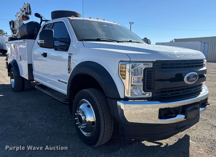 image for item EG1970 2018 Ford F450 Super Duty XL utility / service truck