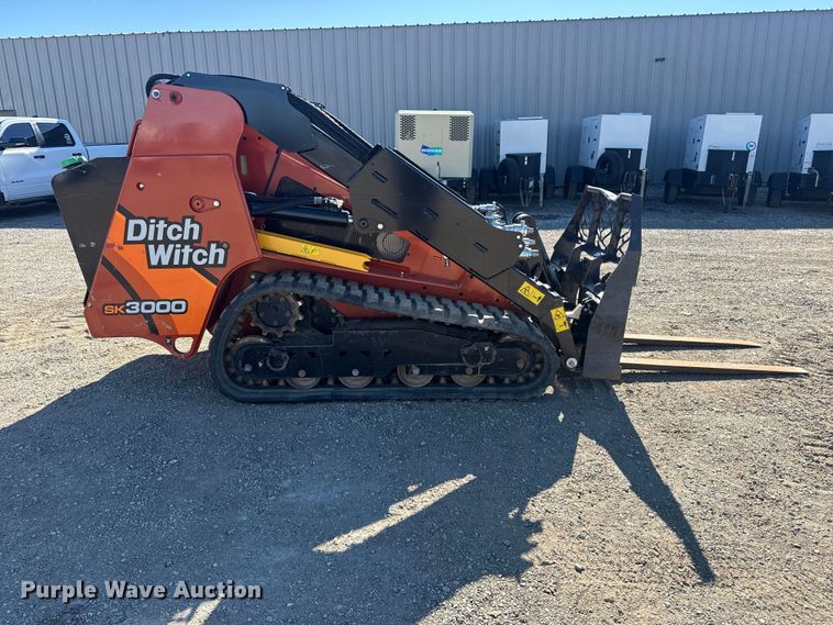 image for item EG1972 2022 Ditch Witch SK3000 compact utility loader