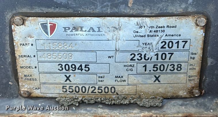 image for item EG1972 2022 Ditch Witch SK3000 compact utility loader