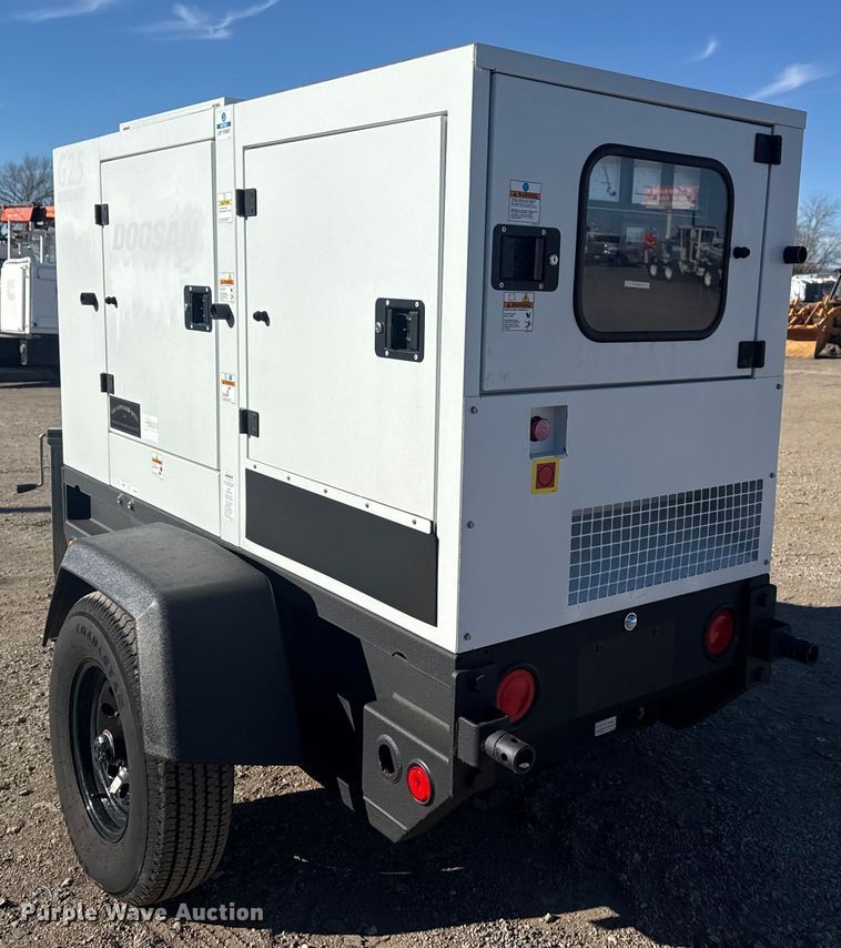 image for item EG1975 2021 Doosan Portable Power G25WDO-T4F generator