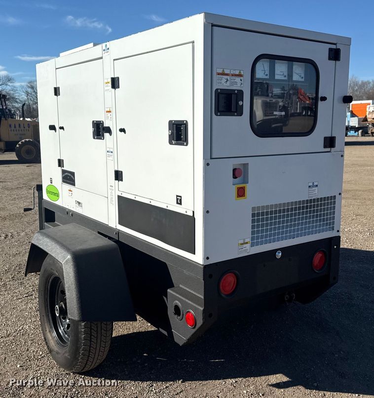 image for item EG1977 2019 Doosan Portable Power G25WDO-T4F generator