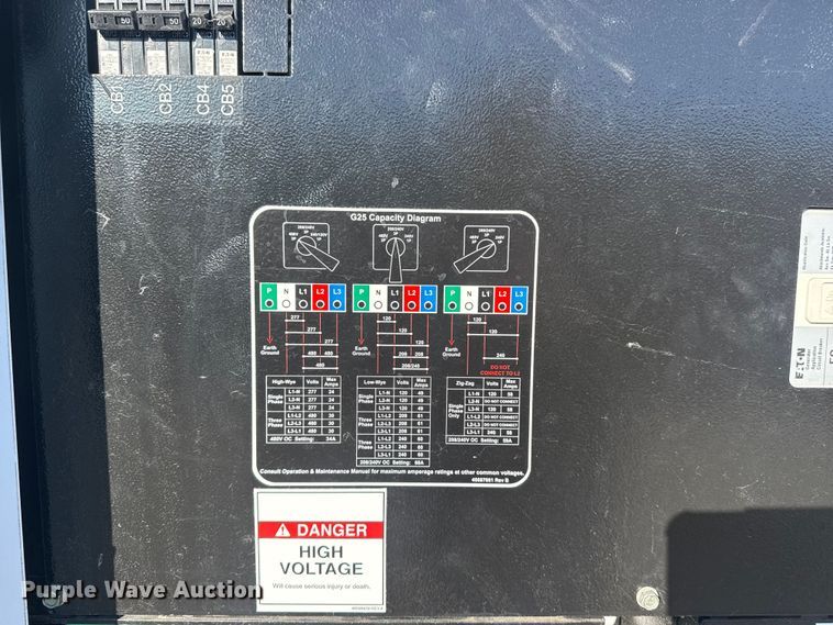 image for item EG1977 2019 Doosan Portable Power G25WDO-T4F generator