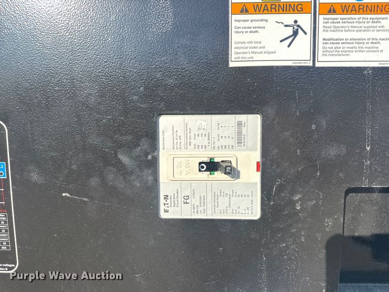 image for item EG1977 2019 Doosan Portable Power G25WDO-T4F generator