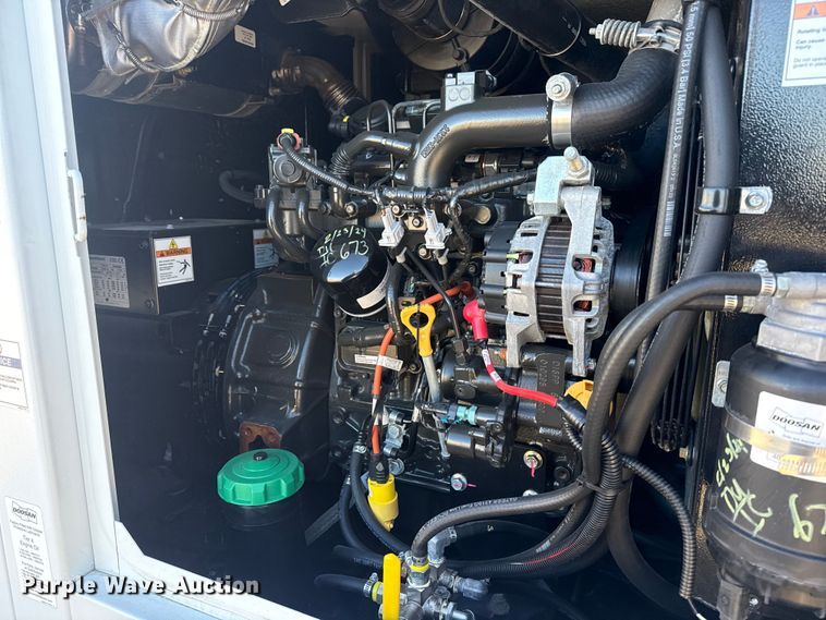 image for item EG1977 2019 Doosan Portable Power G25WDO-T4F generator