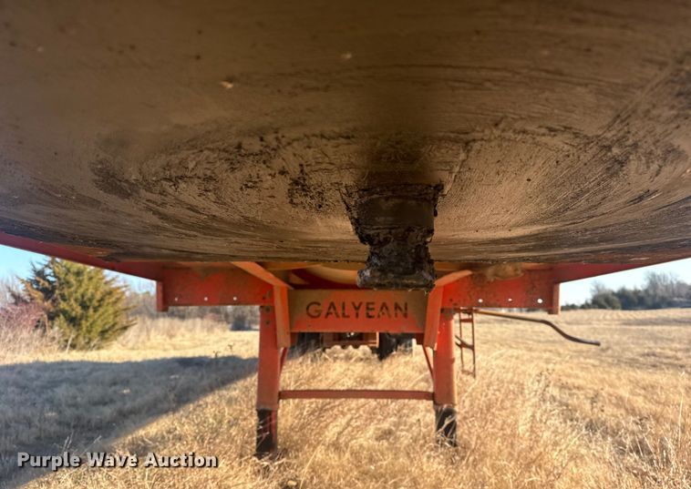 image for item EG1991 2007 Galyean Equipment Company tank trailer