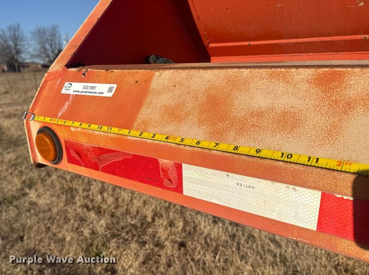 image for item EG1991 2007 Galyean Equipment Company tank trailer