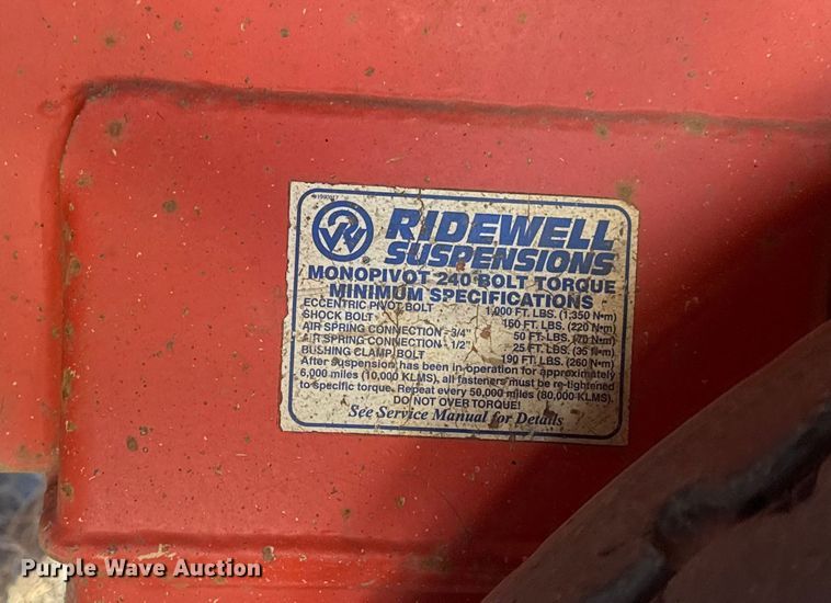 image for item EG1991 2007 Galyean Equipment Company tank trailer