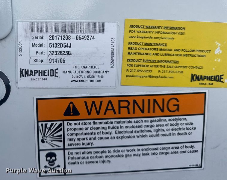 image for item EG1997 2017 Ford F350 Super Duty XL utility bed pickup truck