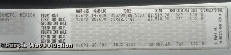 image for item EG2007 2014 Freightliner 108SD crane truck