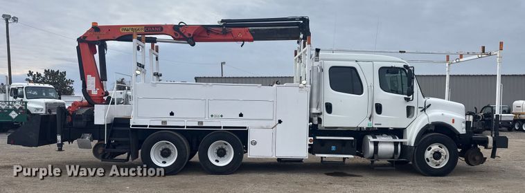 image for item EG2012 2007 Freightliner Business Class M2 Crew Cab crane truck