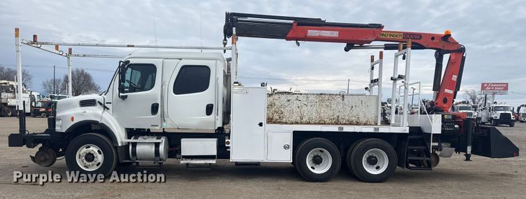 image for item EG2012 2007 Freightliner Business Class M2 Crew Cab crane truck