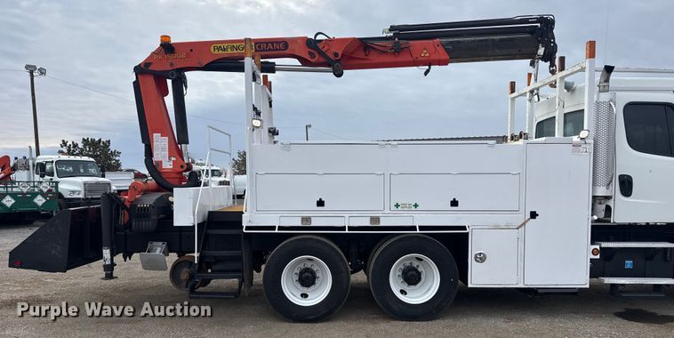 image for item EG2012 2007 Freightliner Business Class M2 Crew Cab crane truck