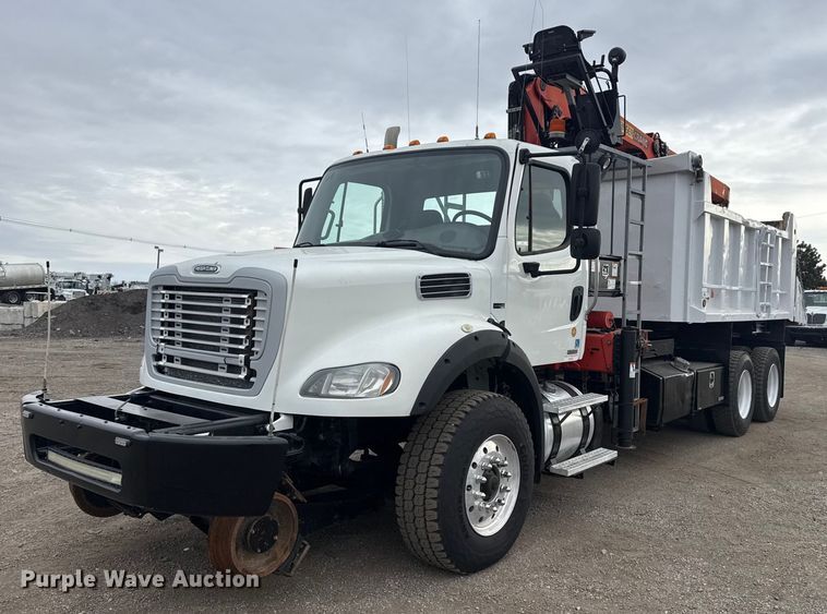 image for item EG2013 2012 Freightliner Business Class M2 crane truck