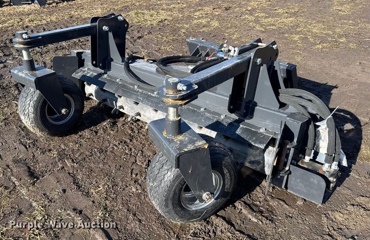 image for item EN0137 2025 LandHonor PR-12-72W skid steer landscape rake