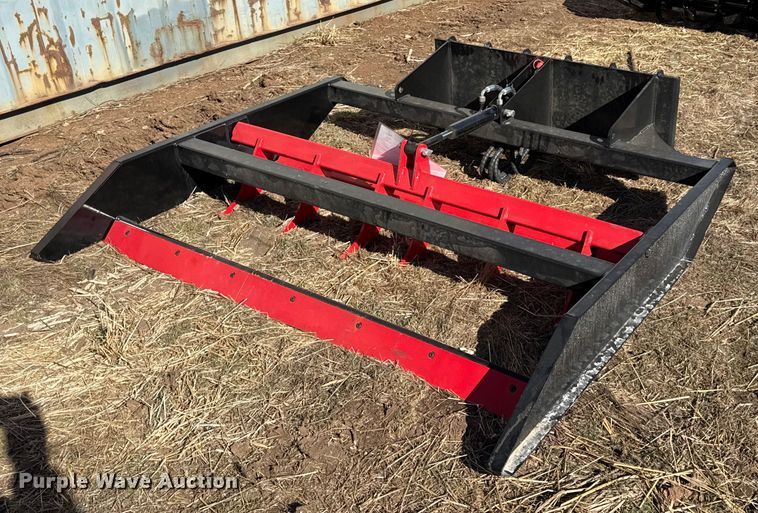 image for item EN0269 2025 Giyi FR70 skid steer and leveler