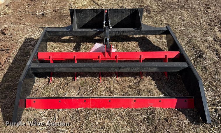 image for item EN0269 2025 Giyi FR70 skid steer and leveler