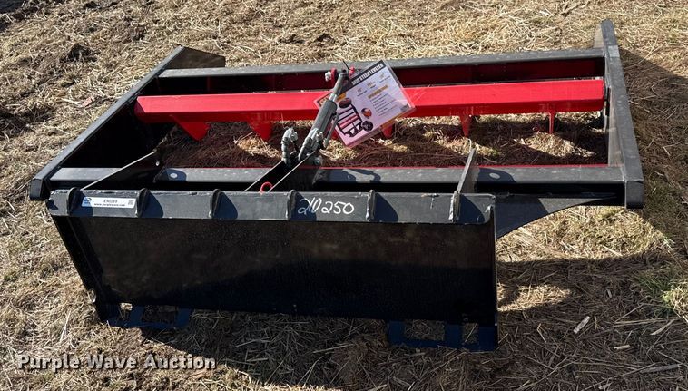 image for item EN0269 2025 Giyi FR70 skid steer and leveler