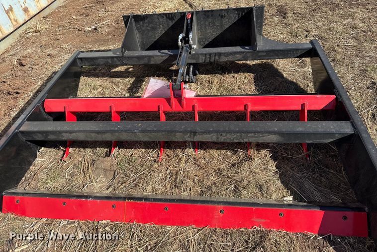 image for item EN0269 2025 Giyi FR70 skid steer and leveler