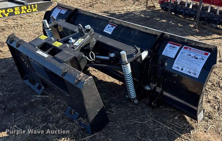 image for item EN0274 2025 Mower King skid steer dozer blade