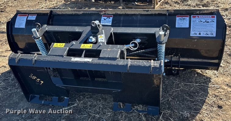 image for item EN0274 2025 Mower King skid steer dozer blade