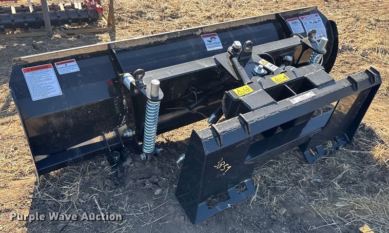 image for item EN0274 2025 Mower King skid steer dozer blade