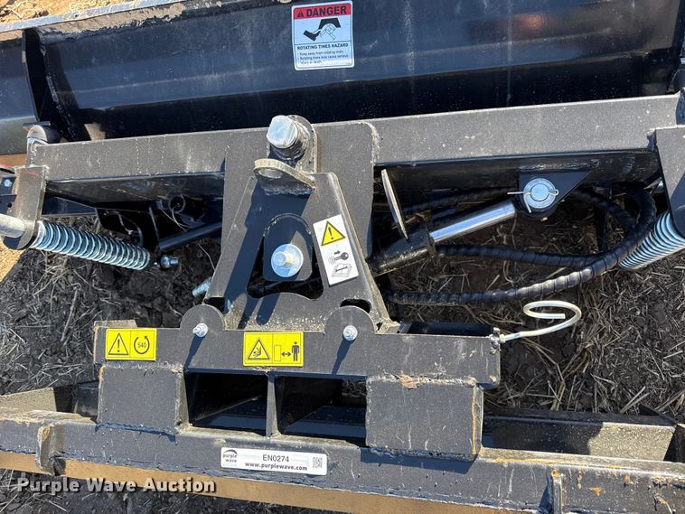 image for item EN0274 2025 Mower King skid steer dozer blade