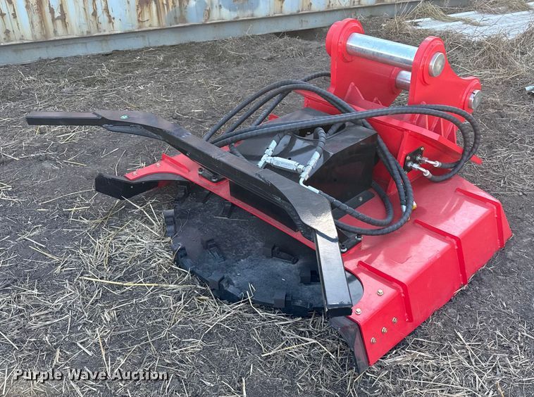 image for item EN0282 2025 Giyi skid steer mulcher