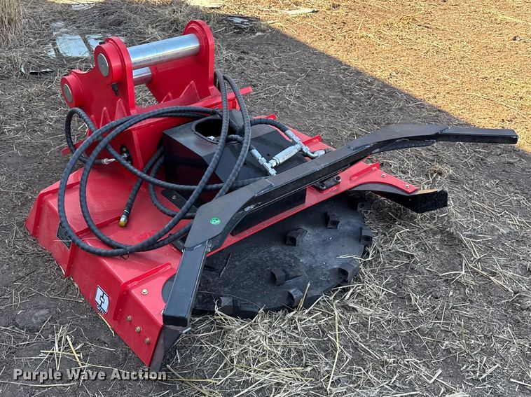 image for item EN0282 2025 Giyi skid steer mulcher