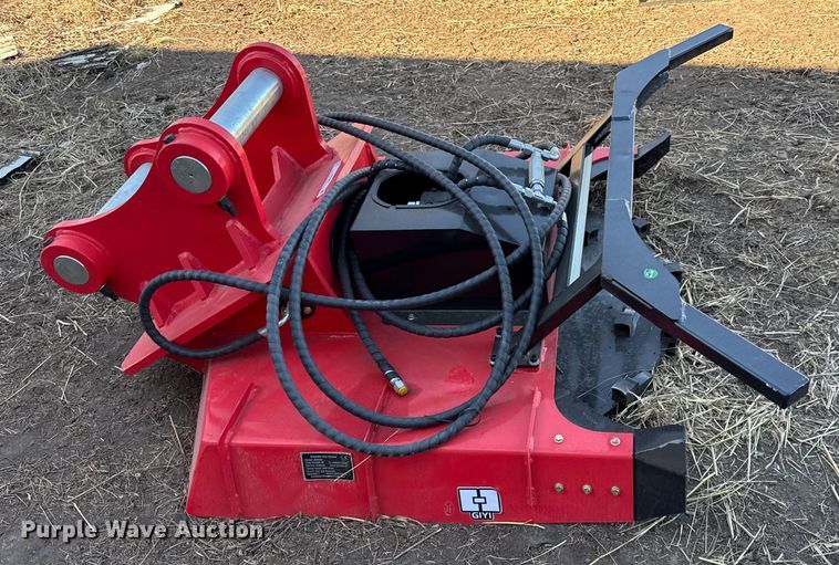 image for item EN0282 2025 Giyi skid steer mulcher