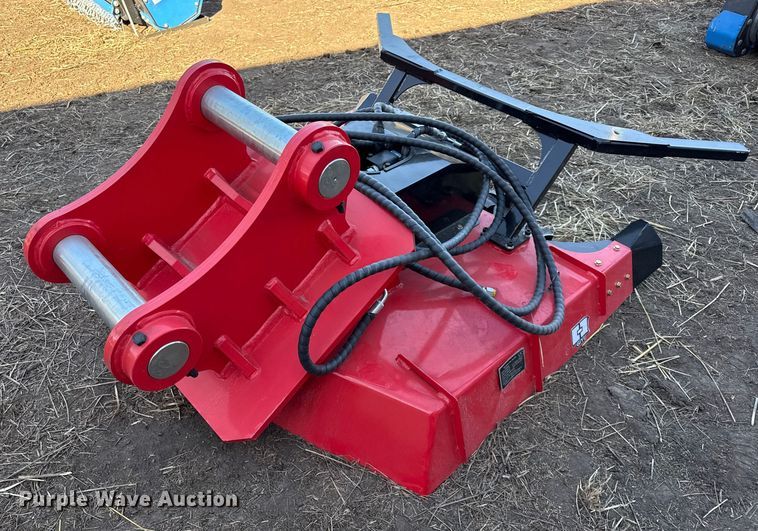 image for item EN0282 2025 Giyi skid steer mulcher