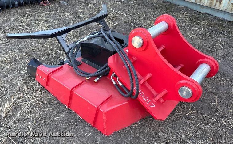image for item EN0282 2025 Giyi skid steer mulcher