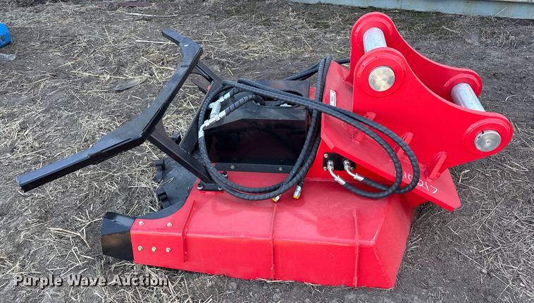 image for item EN0282 2025 Giyi skid steer mulcher