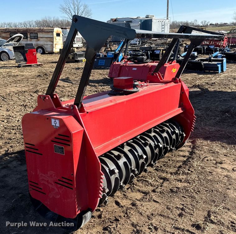 image for item EN0293 2025 Giyi skid steer mulcher