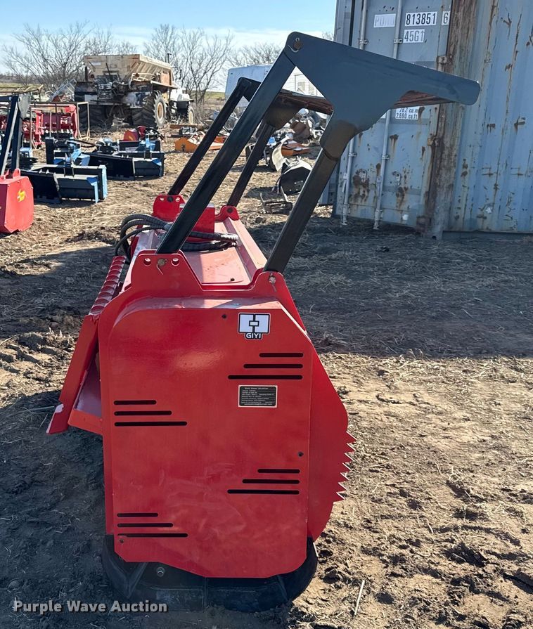 image for item EN0293 2025 Giyi skid steer mulcher