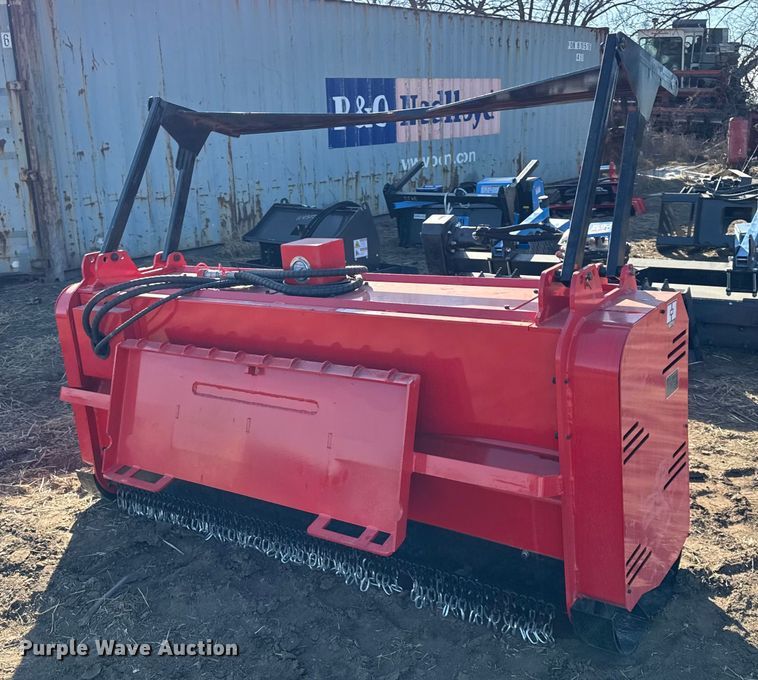 image for item EN0293 2025 Giyi skid steer mulcher