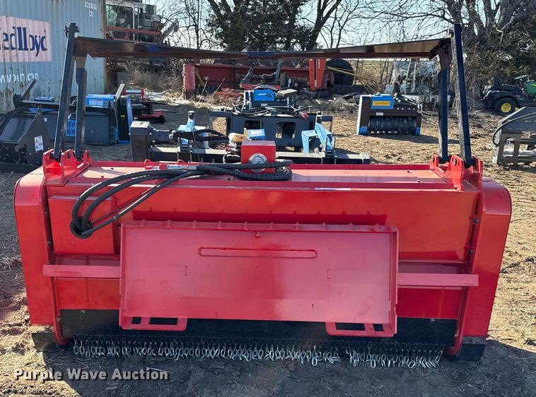 image for item EN0293 2025 Giyi skid steer mulcher