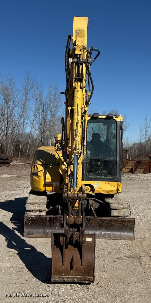 image for item EN0474 2011 Komatsu PC88MR-8 mini excavator