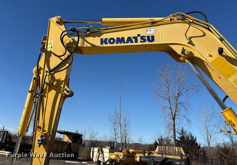 image for item EN0474 2011 Komatsu PC88MR-8 mini excavator